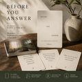 Before You Answer — 50 Cards Worth Sitting With