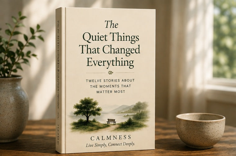 The Quiet Things That Changed Everything – physical book mockup